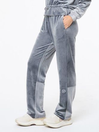 Sergio Tacchini Lina Velour Track Pant in Quiet Shade at Nordstrom, Size Xx-Large