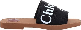 Chlo&eacute; Ladies Woody Flat Slides, Brand Size 38 ( US Size 8 )