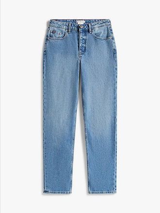 Tommy Hilfiger Adaptive Mid Rise Straight Leg Jeans