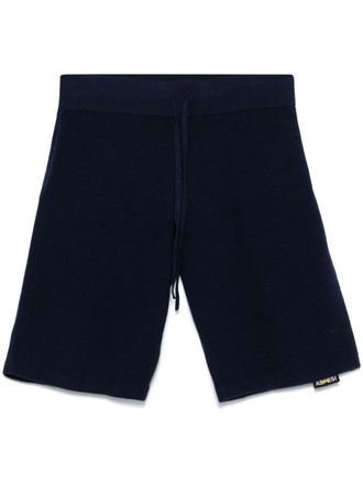 Aspesi Gebreide shorts - Blauw