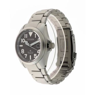 Citizen Citizen, Accessoires, Dames, Grijs, ONE Size, Super Titanio Eco Drive Horloge