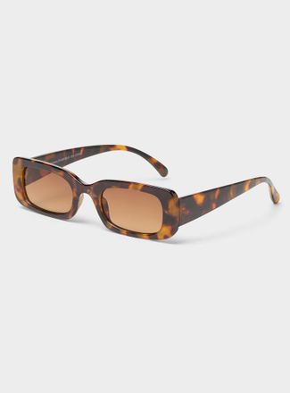 Simons Womens Jupiter narrow rectangular sunglasses