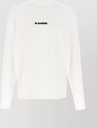Jil Sander logo print short-sleeve t-shirt
