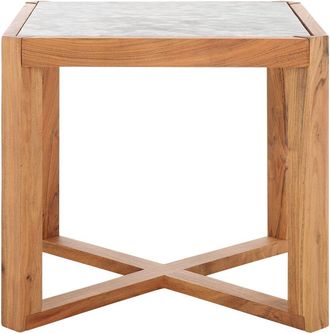 Safavieh Couture Bernardi Marble Top Accent Table