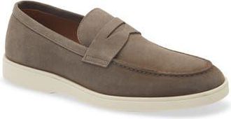 To Boot New York Edric Penny Loafer in Suede Grey at Nordstrom Rack, Size 11.5