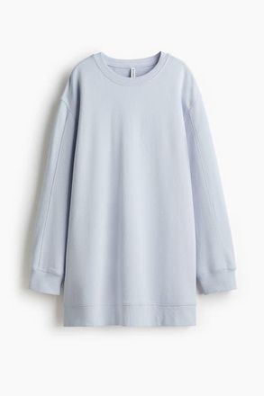 H&M Sweatshirt Dress in Light Blue at Nordstrom, Size X-Large