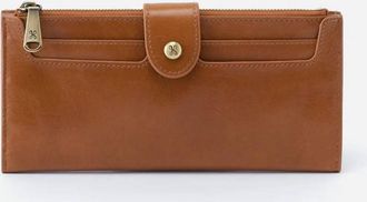 Hobo Womens Dunn Continental Wallet In Truffle