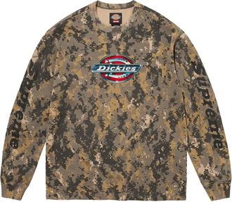 SUPREME x Dickies Thermal sweater met camouflagepatroon - Groen