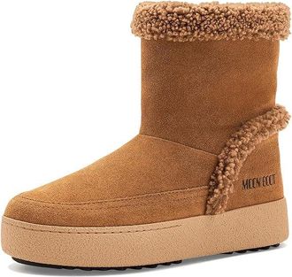 Moon Boot Ltrack Tina Womens Shoes Cognac : EU 41 (US Womens 9.5) B - Medium, Leather