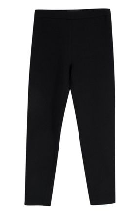 Brandon Maxwell Slim Fit Black Wool Trousers Size XS