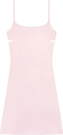 Courr&egrave;ges Lingerie Silk Mini Dress - Dames - Korte kleedjes - Roze - XS - Kleedjes