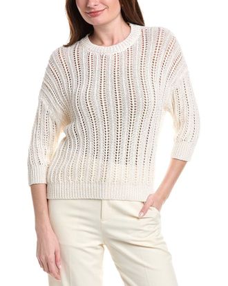 PESERICO Open Knit Sweater