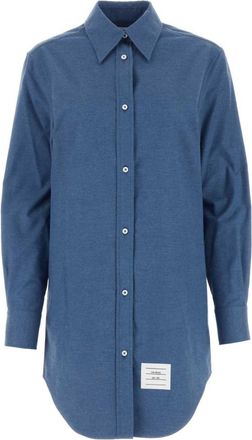 Thom Browne Blue Logo Dress