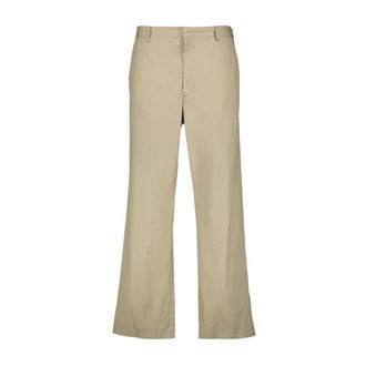 Prada Cord Stretch Poplin Trousers