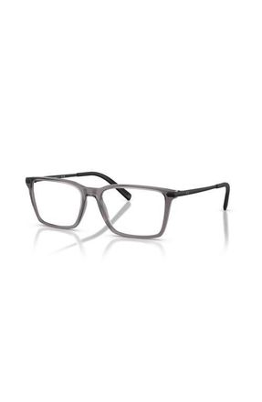 A|X Armani Exchange 54mm Rectangle optical glasses in Grey at Nordstrom