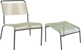 Schubiger M&ouml;bel Lounger + Hocker S&auml;ntis