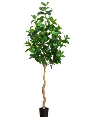Nearly Natural 7Ft Artificial Audrey Ficus Tree