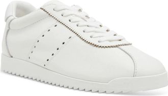 Steve Madden Mirage Sneakers Womens White Leather Lifestyle Shoes RHS8203