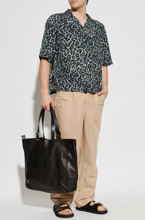 AllSaints Shirt Silesia Leo, Mens, Grey