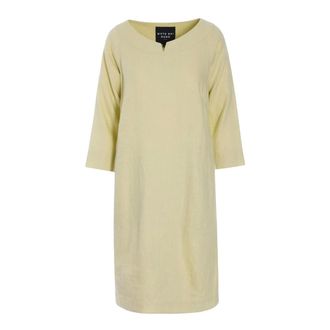 Bitte Kai Rand Day Dresses, female, Yellow, Size: XL Linen Dress