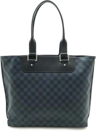 Louis Vuitton Pre-owned Tote Bags, male, Blue, Size: ONE SIZE Pre-owned Tote Bag