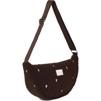 Studio Noos Teddy Fanny Pack - Dames - Tassen - Bruin - Maat: ONE Size Poliester