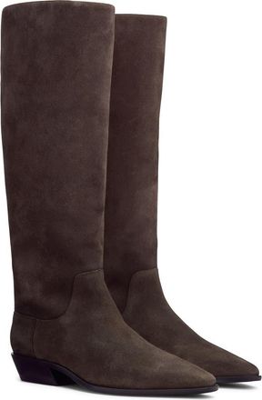 Reformation Dominique Knee High Boot in Boss Suede at Nordstrom, Size 10.5