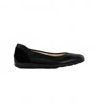 Ara Womens Sarah Ballet Flat Shoes In Black