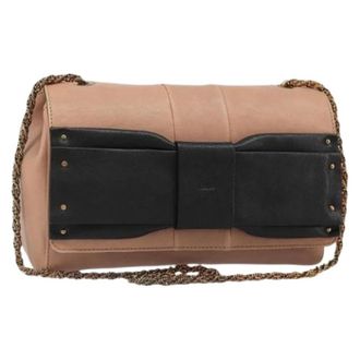Chlo&eacute; Pre-owned Shoulder Bag - Dames - Pre-owned - Roze - Maat: ONE Size Leer