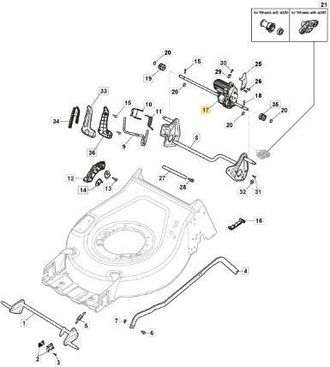 STIGA Sports Transmision Electrica Gt-me 512 36v Bldc Mcs50/cr Original Stiga - 181003129/0