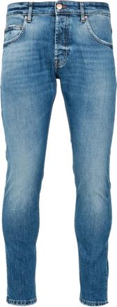 Don the Fuller Donkere stretch denim Yaren jeans - Heren - Slim Fit Jeans - Blauw - W30 - Denim - Jeans