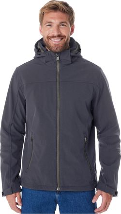 Killtec Softshelljacke KILLTEC Herren Softshelljacke, Herren, Gr. 4XL, grau (anthrazit), Oberseite: 100% Polyester;R&uuml;ckseite: 100% Polyester, Jacken Softshell