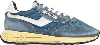 Autry Reelwind Low Suede/Nylon - Heren - Sneakers - Blauw - 42 EU - Nylon - Schoenen