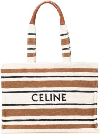 Celine Pre-owned Tote Bags, female, Multicolor, Size: ONE SIZE Pre-owned Canvas Tote Bag