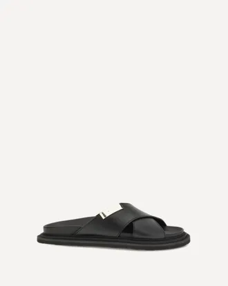 Moschino Leather Sandals Male 45