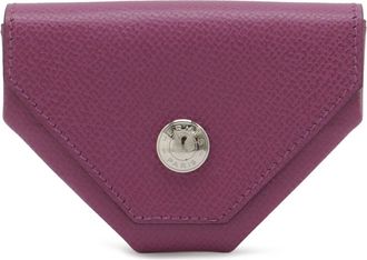 Herm&egrave;s Purple Epsom Leather Coin Purse/Coin Case (Pre-Owned)