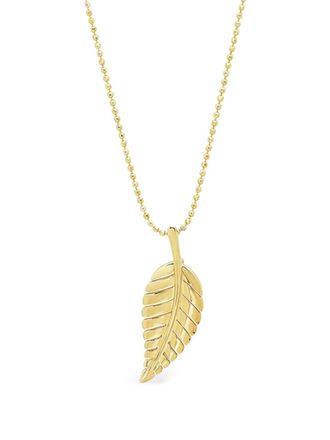 Jennifer Meyer 18K yellow gold Leaf necklace - women - 18kt Yellow Gold - One Size