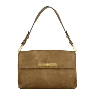 Abro Dames, Tassen, Bruin, Maat: ONE Size Leer