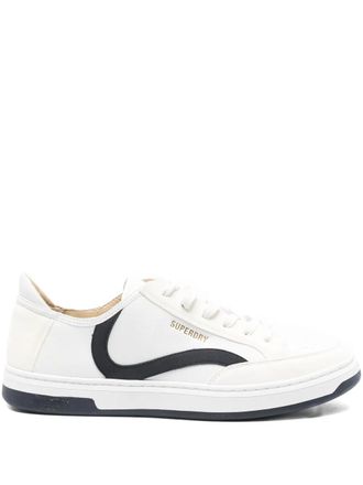 Superdry Basket Lux sneakers - men - Polyurethane/Polyurethane/Rubber - 10 - White