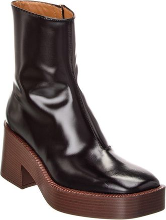 Tod's Gomma Leather Platform Boot
