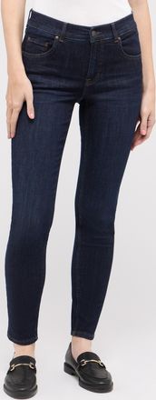 Angels Slim-fit-Jeans ANGELS SKINNY, Damen, Gr. 36, L&auml;nge 30, blau (schwarz indigo used), Denim/Jeans, Obermaterial: 91% Baumwolle, 6% Polyester, 3% Elasthan