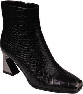 Ninety Union Lima Croc Embossed Boot in Black at Nordstrom Rack, Size 5