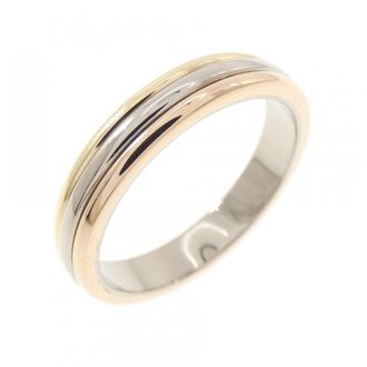 Cartier Pink Gold White Gold Yellow Gold Yellow Gold (18K) Pink Gold (18K) White Gold (18K) Wedding Ring (Pre-Owned)
