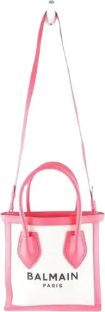 Balmain Pre-owned Tote Bags, female, Multicolor, Size: ONE SIZE Pre-owned Cabas - Army