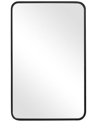Hewson Satin Black Finish Mirror