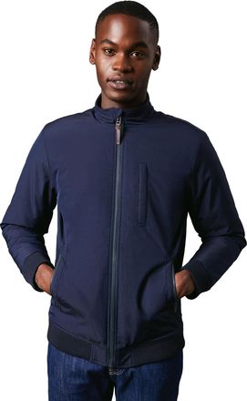Maine Navy Short Padded Blouson Jacket, L, navy