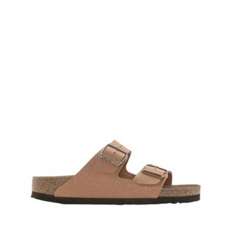Birkenstock Arizona Vegan Birko-Flor Sandalen - Dames - Sandalen - Bruin - 40 EU - Schoenen