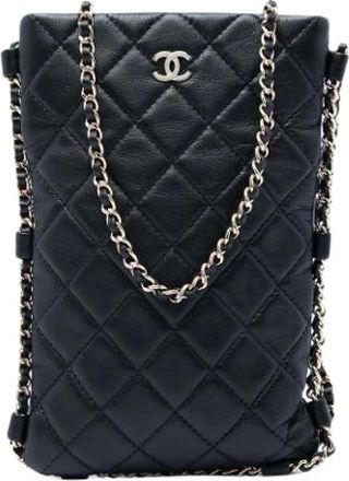 Chanel Borsa a tracolla Chanel Pre-owned in agnello trapuntato - - Pre-owned - Donna - Nero - ONE SIZE
