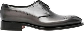 Santoni Uomo, Scarpe, Grigio, 41 1/2 EU, new