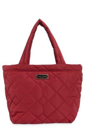 Marc Jacobs Medium Quilted Nylon Tote in Siren at Nordstrom Rack